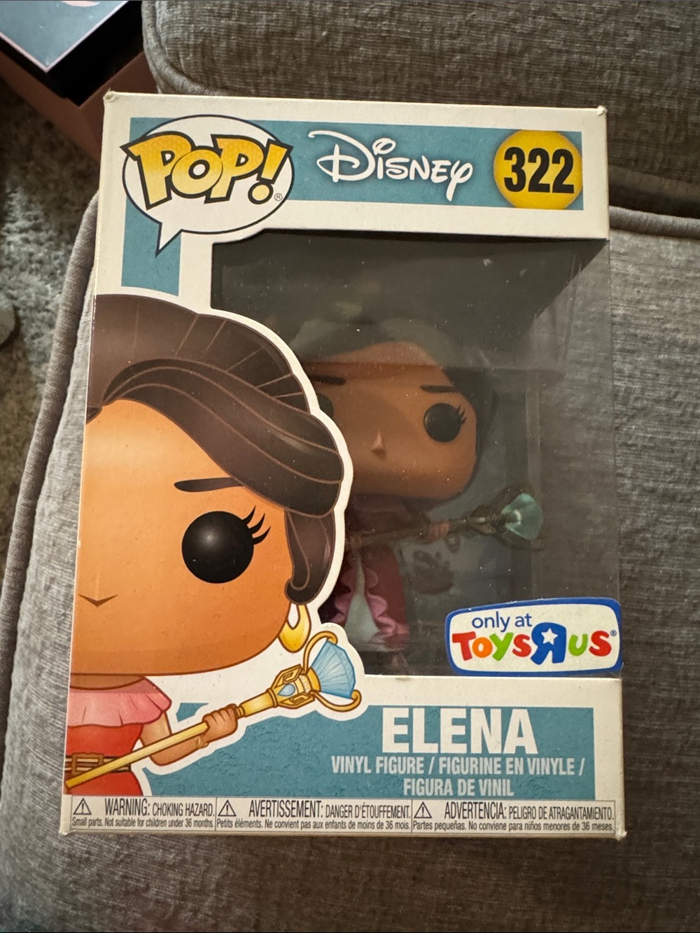 Funko Pop! Disney Elena Vinyl Figure - Teal, Pink, Gold